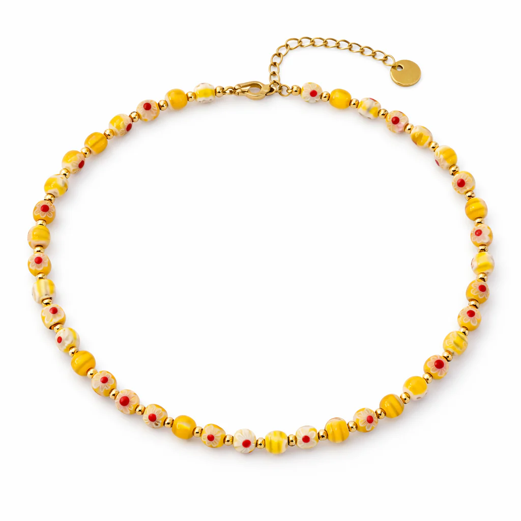 Collana con perline in vetro di Murano - immagine 5